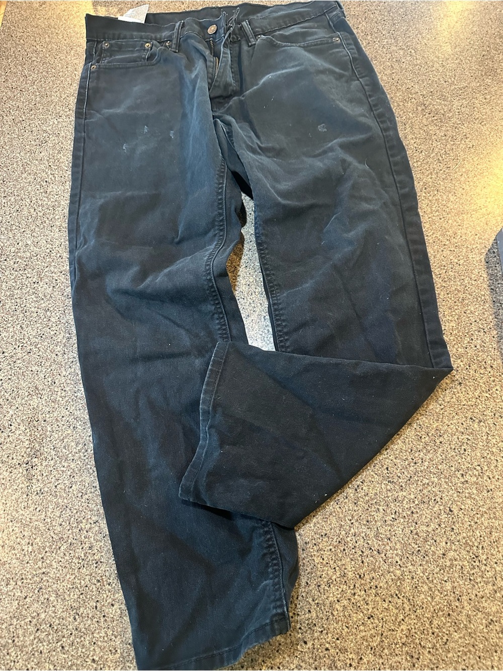 Men's Classic Black Levi Jeans
